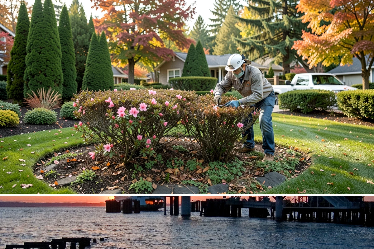 Rock Replacement in Edmonds, Snohomish County, WA - Any dry-weather stretch works well
