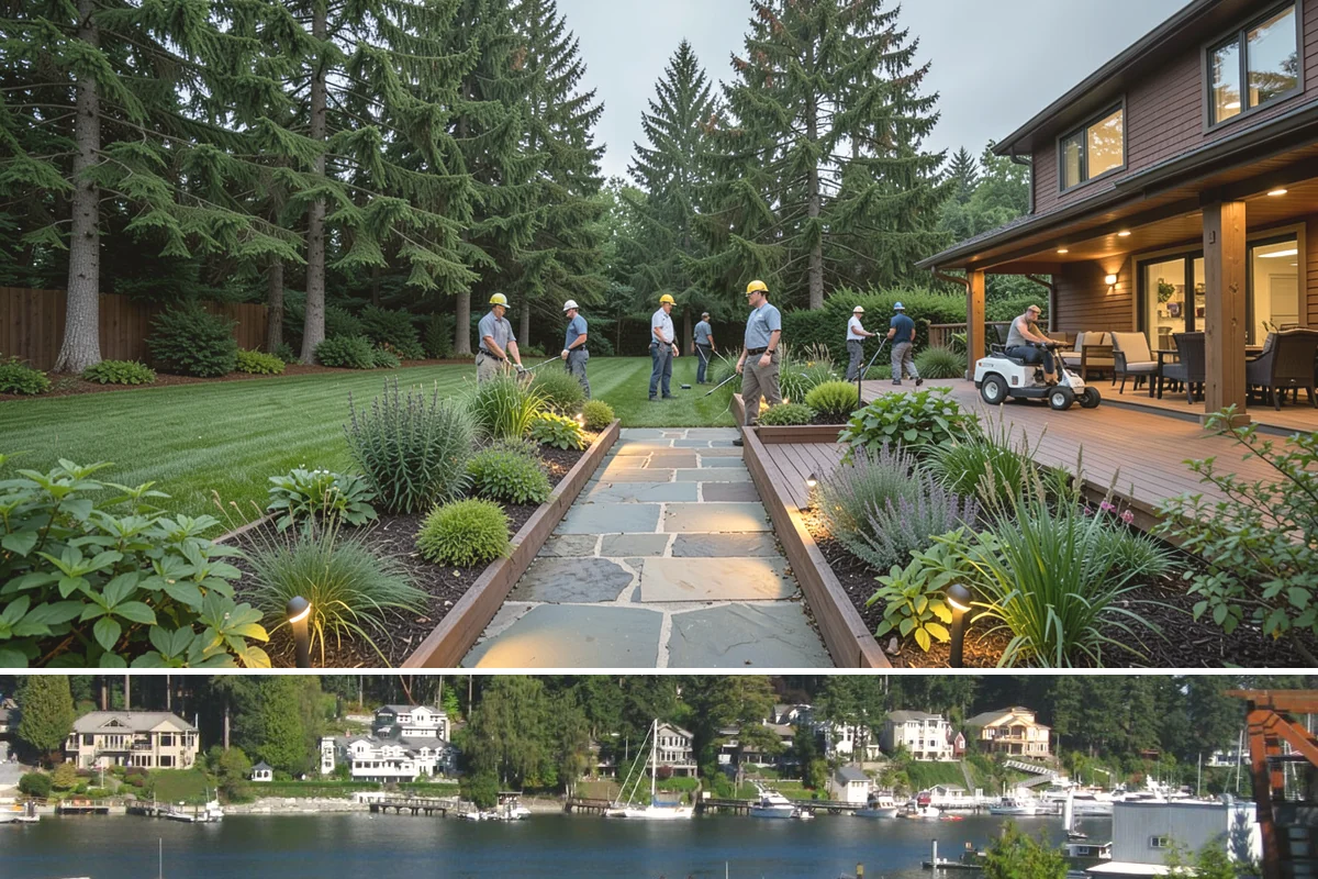 Rock Replacement in Gig Harbor, Pierce County, WA - Any dry-weather stretch works well