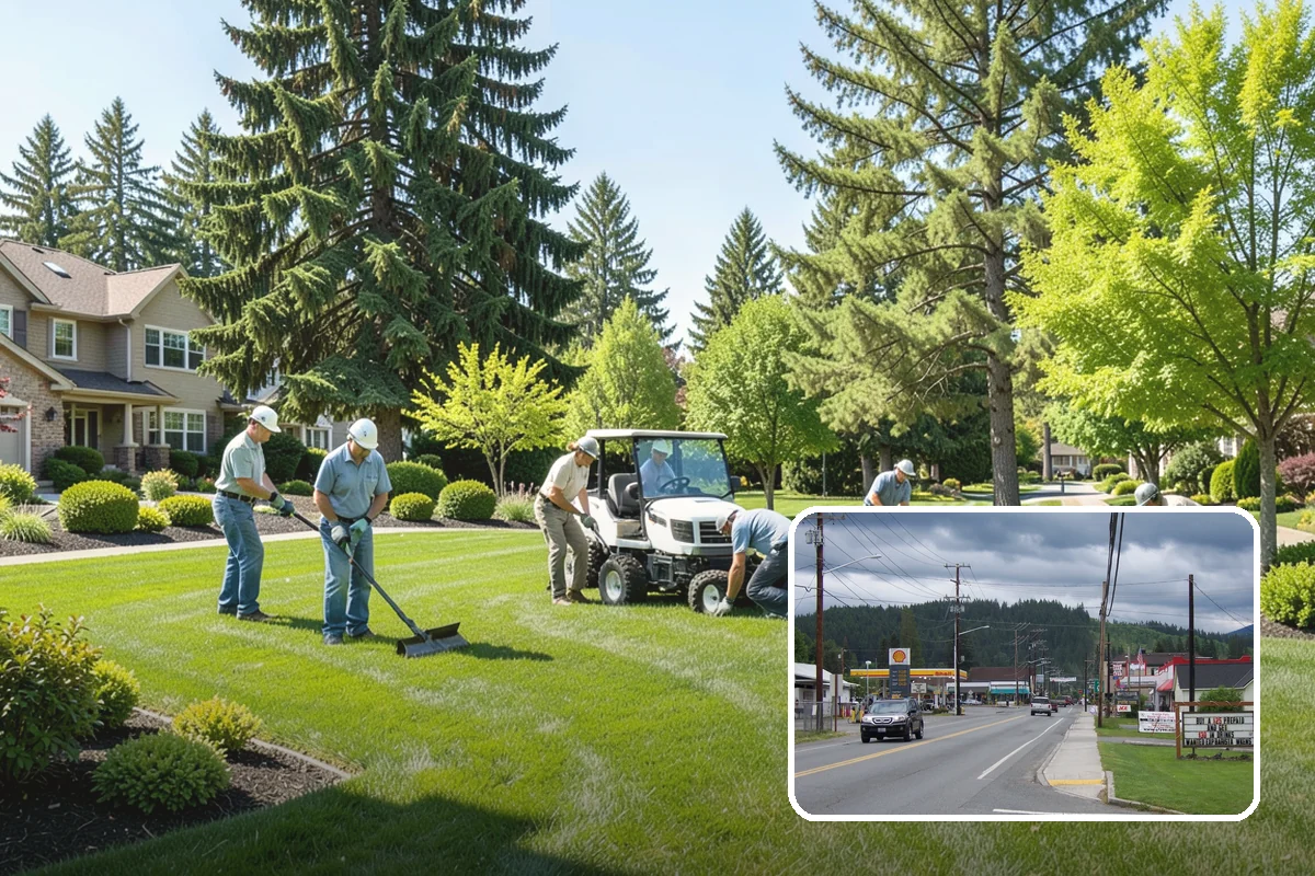 Rock Replacement in Granite Falls, Snohomish County, WA - Eliminates the weed-harboring soil and debris buried in old rock
