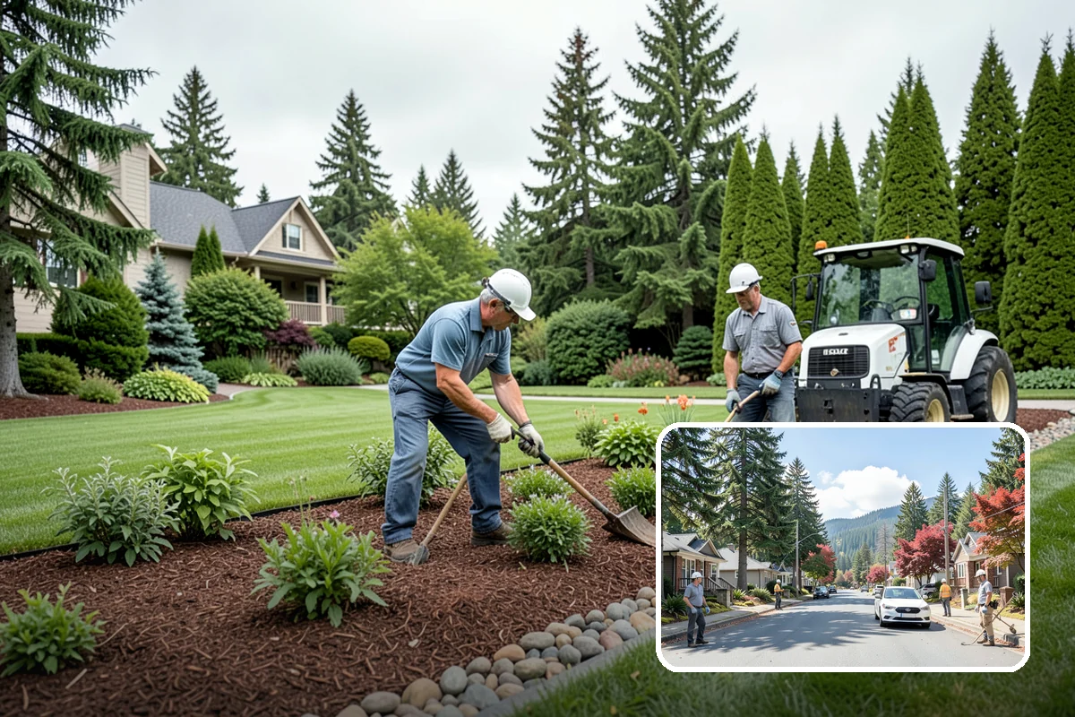 Rock Replacement in Hunts Point, King County, WA - Eliminates the weed-harboring soil and debris buried in old rock