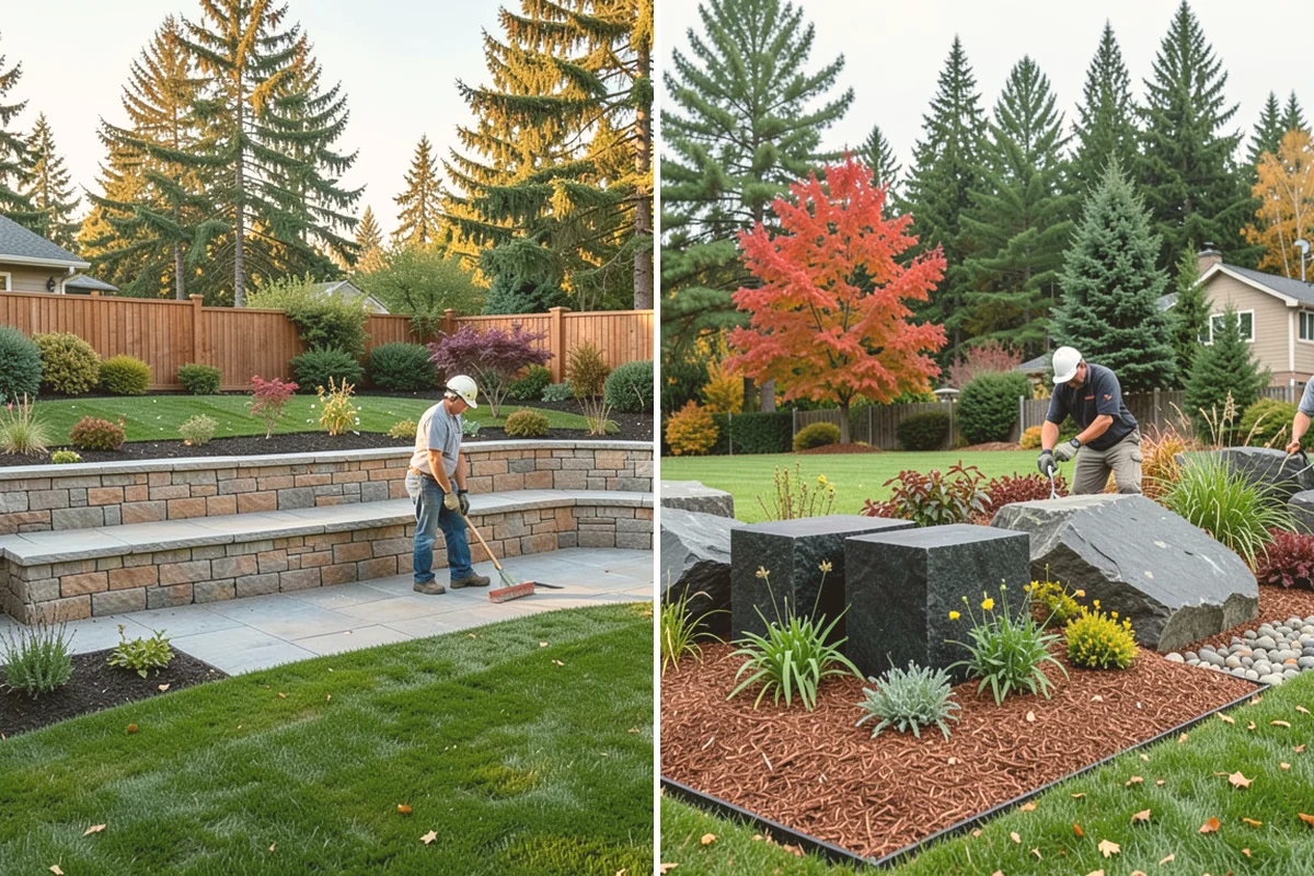 Rock Replacement in Index, Snohomish County, WA - Remove and screen the old rock, hauling away fouled material