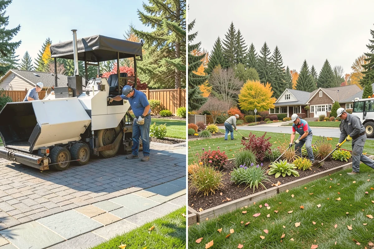 Rock Replacement in Kent, King County, WA - Remove and screen the old rock, hauling away fouled material