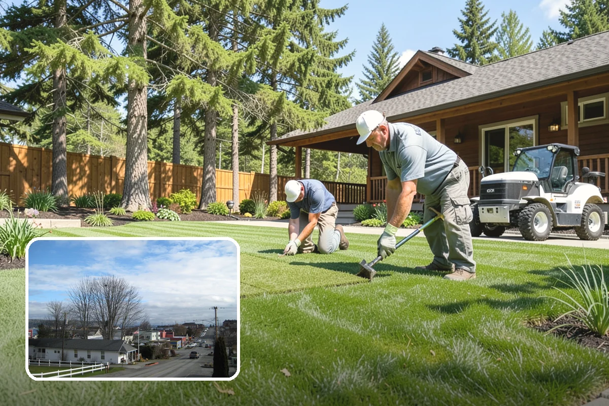 Rock Replacement in Langley, Island County, WA - Eliminates the weed-harboring soil and debris buried in old rock