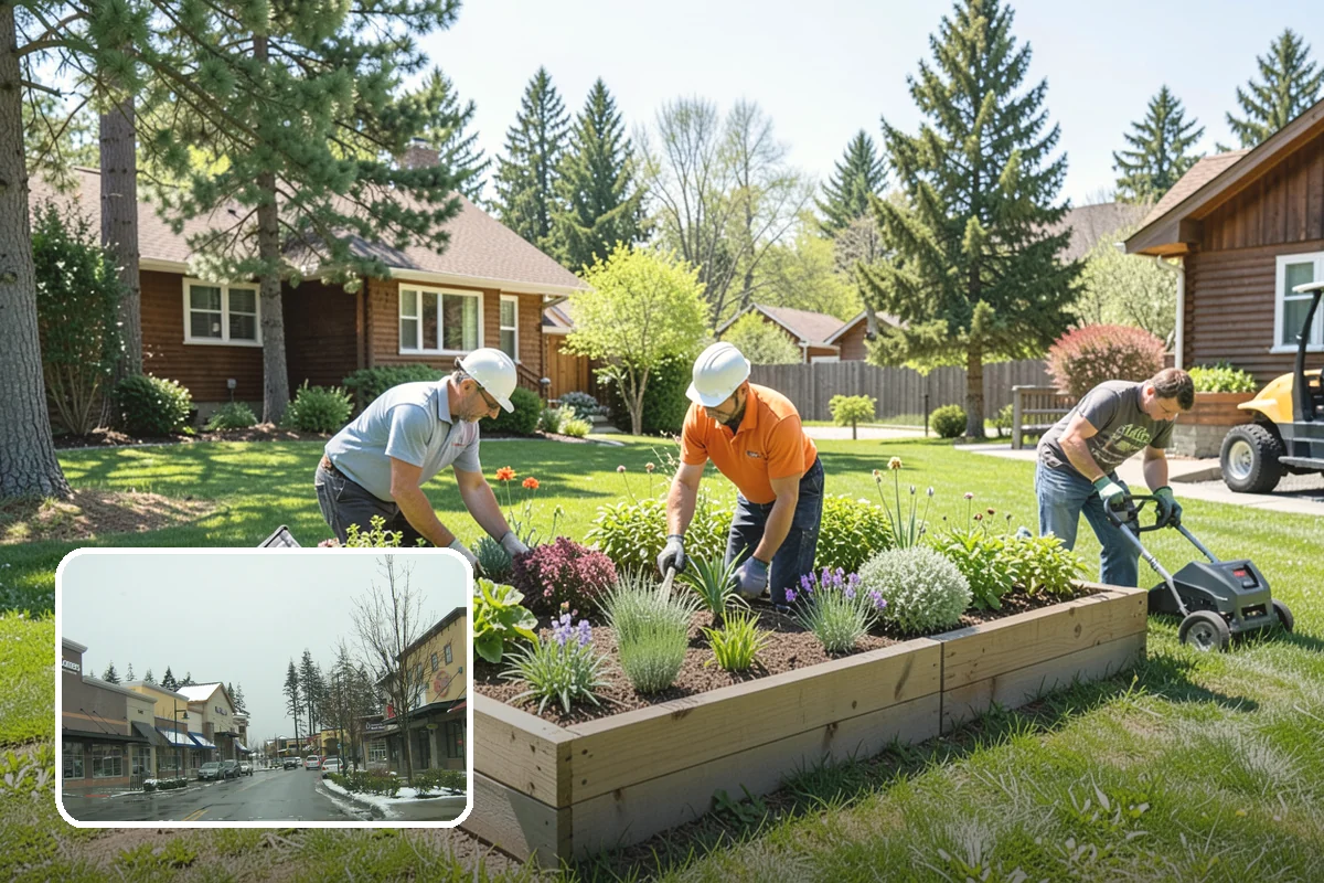 Rock Replacement in Mill Creek, Snohomish County, WA - Eliminates the weed-harboring soil and debris buried in old rock