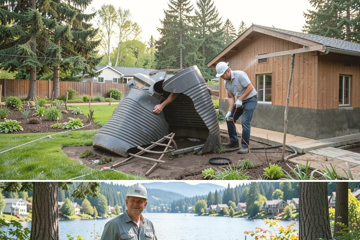 Rock Replacement in Milton, King County, WA - Any dry-weather stretch works well