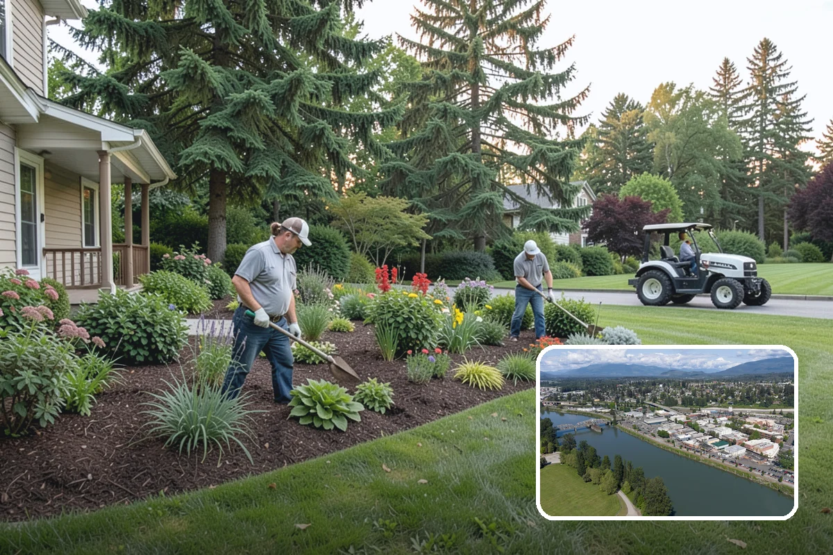 Rock Replacement in Mount Vernon, Skagit County, WA - Eliminates the weed-harboring soil and debris buried in old rock