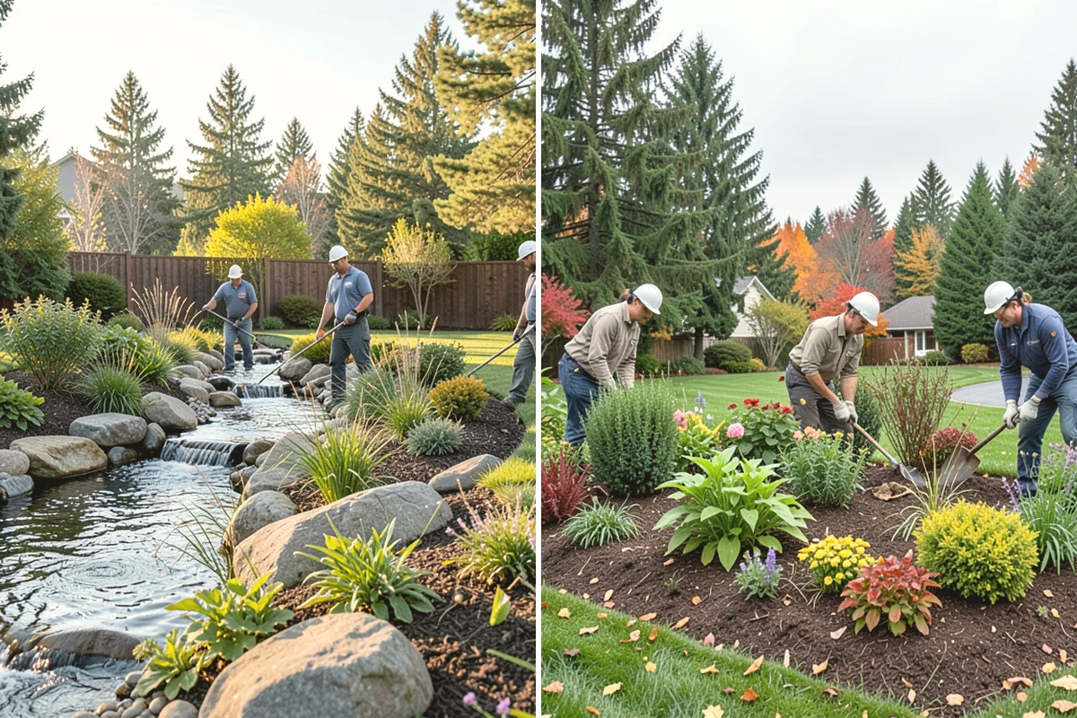Rock Replacement in Mountlake Terrace, Snohomish County, WA - Remove and screen the old rock, hauling away fouled material