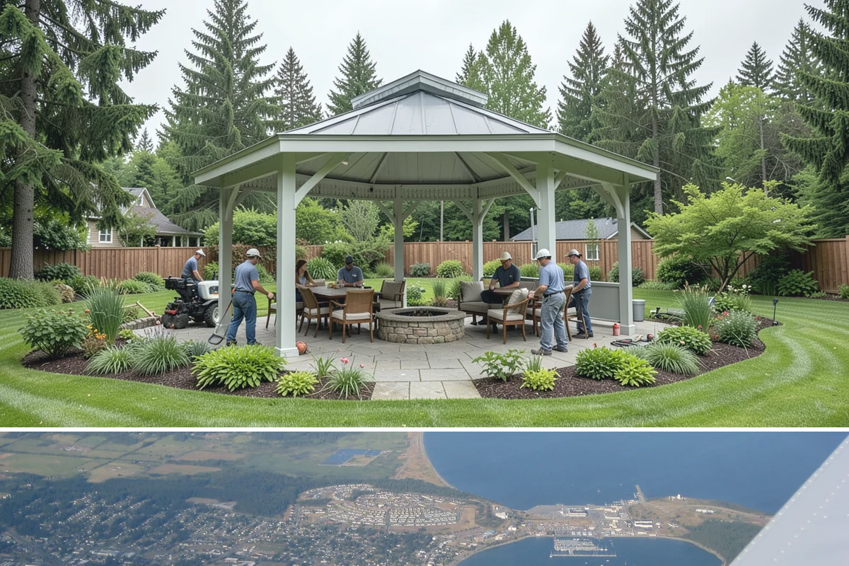 Rock Replacement in Oak Harbor, Island County, WA - Any dry-weather stretch works well