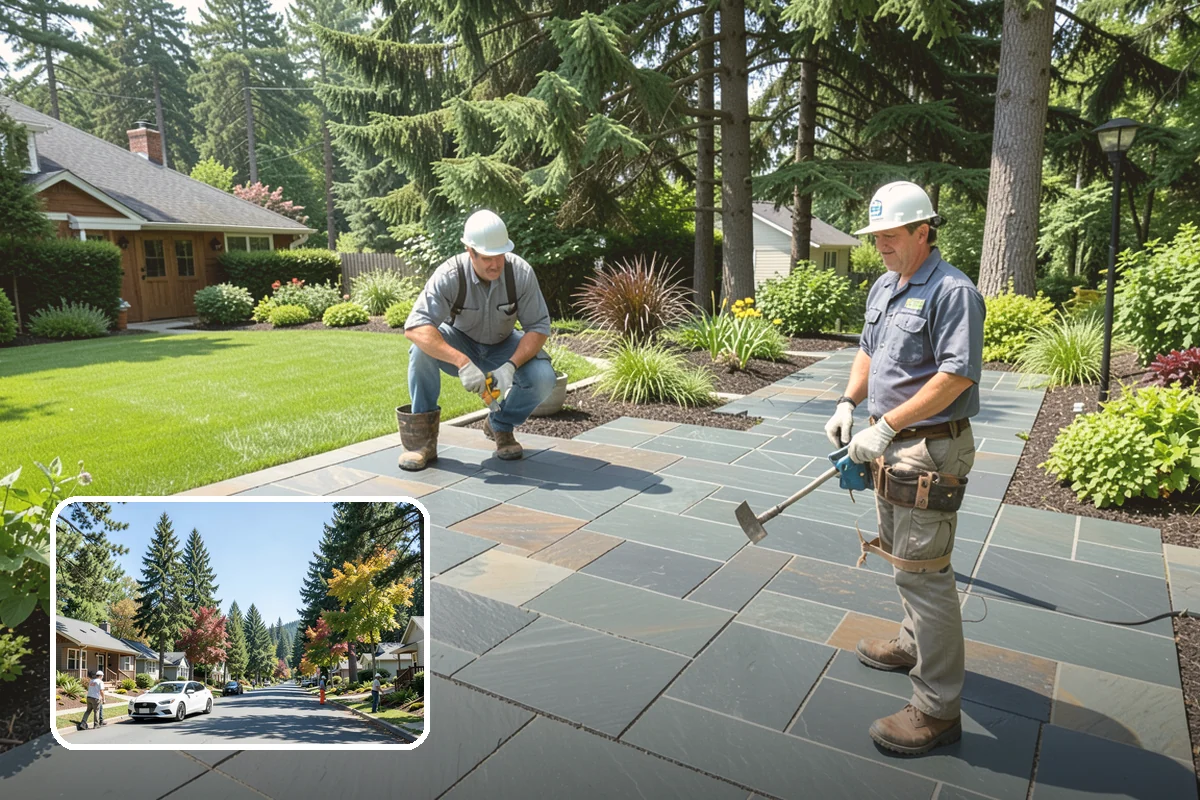 Rock Replacement in Orting, Pierce County, WA - Eliminates the weed-harboring soil and debris buried in old rock