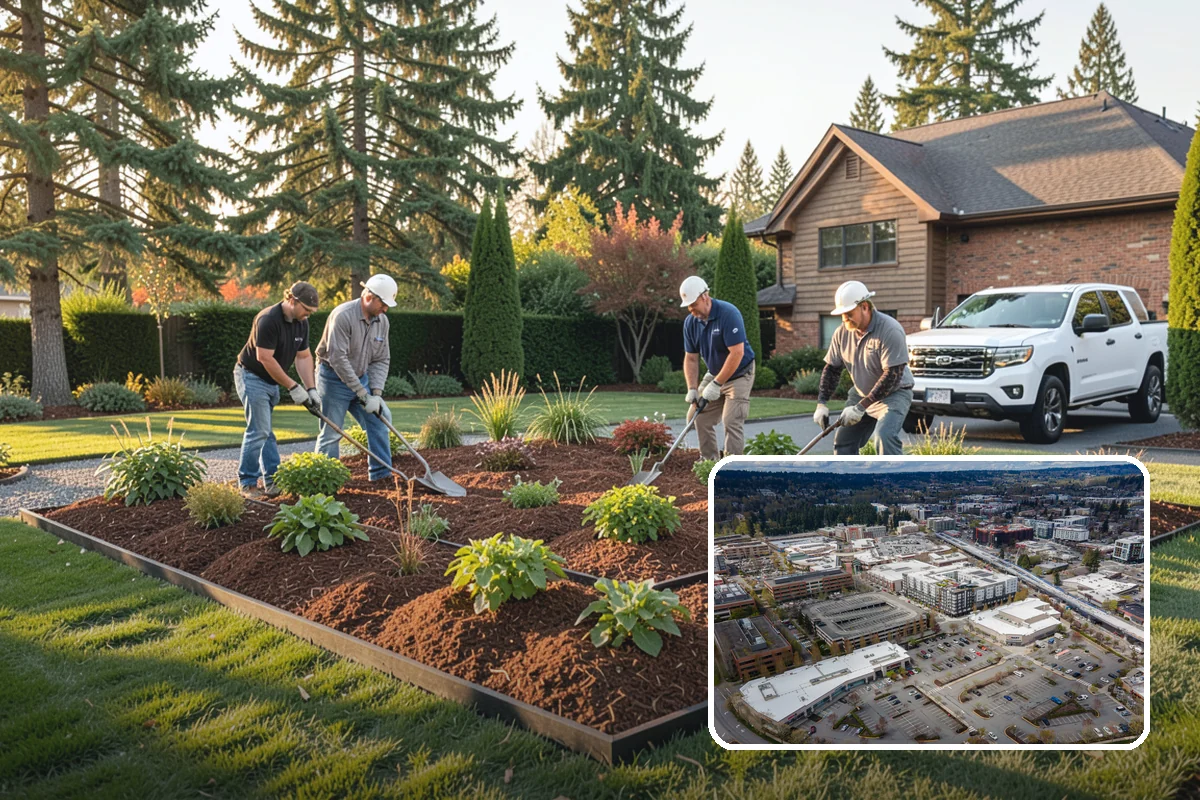 Rock Replacement in Redmond, King County, WA - Eliminates the weed-harboring soil and debris buried in old rock