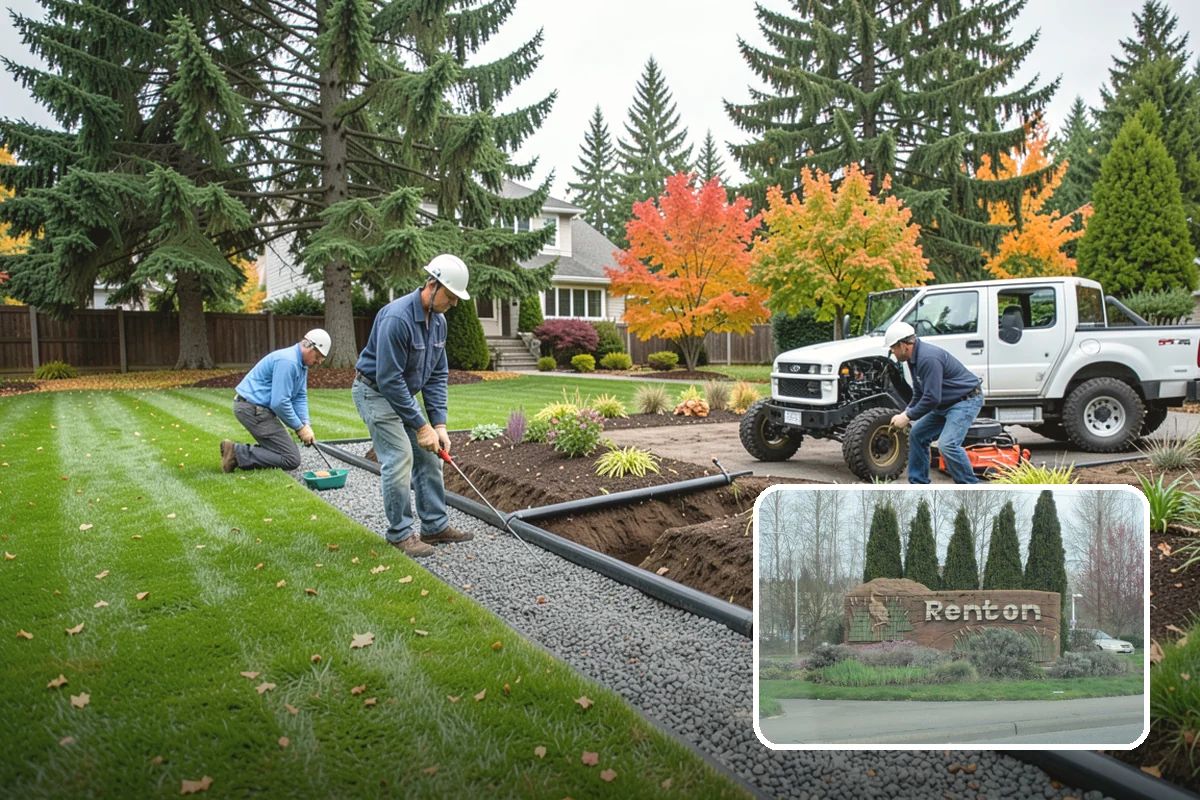 Rock Replacement in Renton, King County, WA - Eliminates the weed-harboring soil and debris buried in old rock