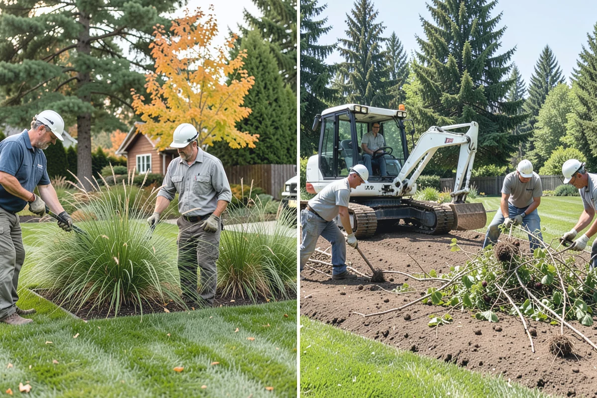Rock Replacement in Skykomish, King County, WA - Remove and screen the old rock, hauling away fouled material