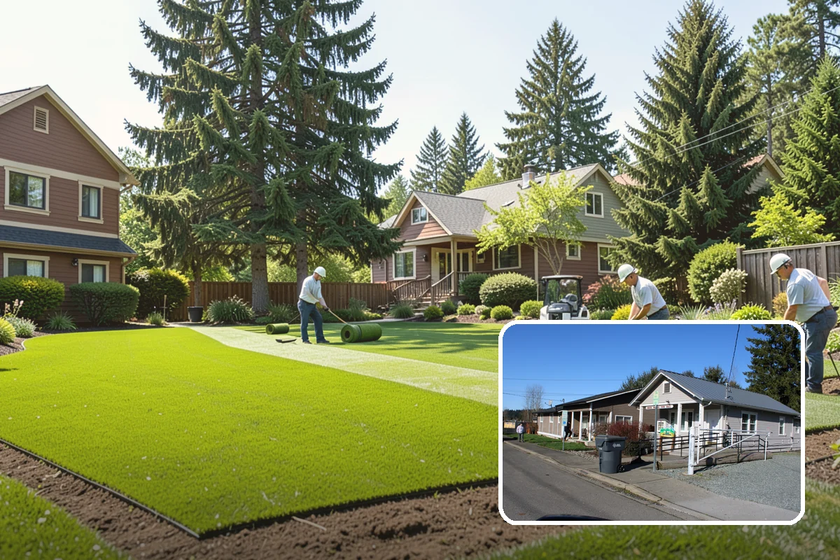 Rock Replacement in South Prairie, Pierce County, WA - Eliminates the weed-harboring soil and debris buried in old rock