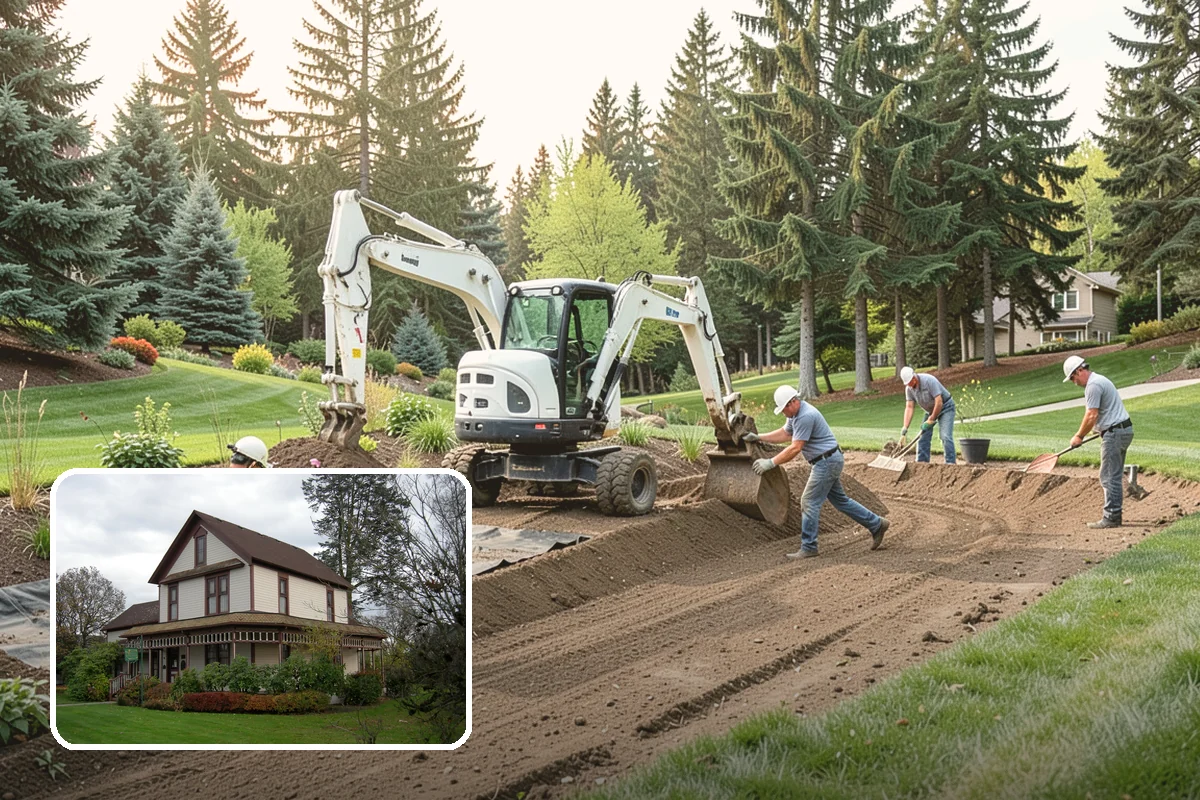 Rock Replacement in Sumner, Pierce County, WA - Eliminates the weed-harboring soil and debris buried in old rock