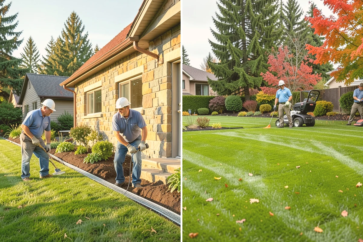 Rockery Wall Installation in Bellevue, King County, WA - Excavate and bench the slope to grade