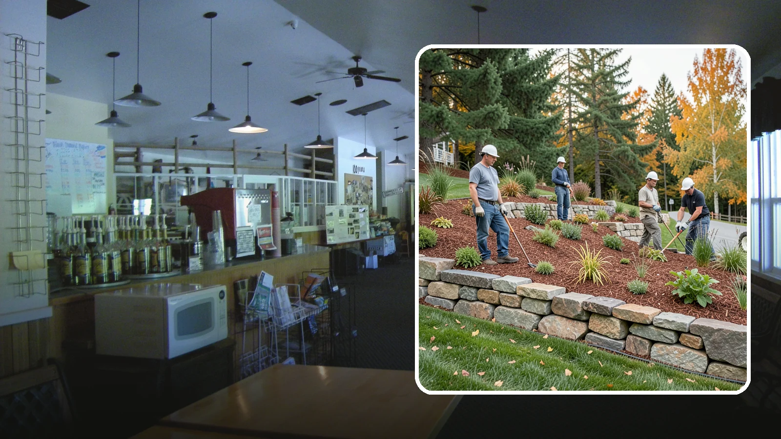 Rockery Wall Installation in Black Diamond, King County, WA - A regional PNW favorite of stacked quarry rock built as a free-draining rockery to stabilize and beautify Western Washington...