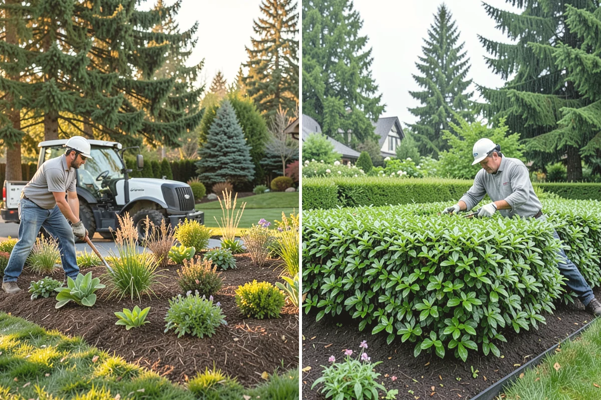 Rockery Wall Installation in Black Diamond, King County, WA - Excavate and bench the slope to grade