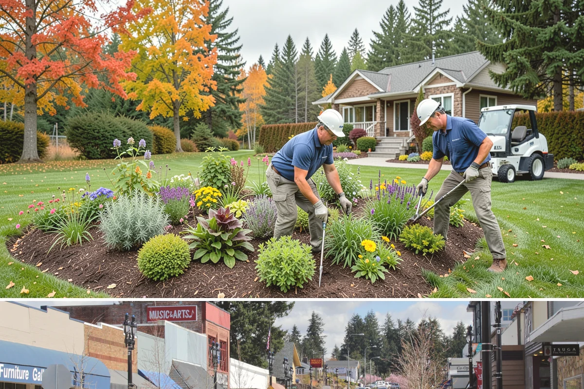 Rockery Wall Installation in Bothell, King County, WA - Best installed in the drier spring-through-fall window when equipment can work the slope without disturbing saturated PNW soils.