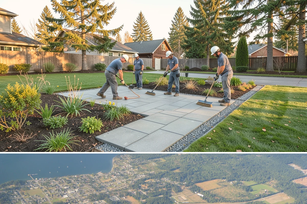 Rockery Wall Installation in Coupeville, Island County, WA - Best installed in the drier spring-through-fall window when equipment can work the slope without disturbing saturated PNW soils.