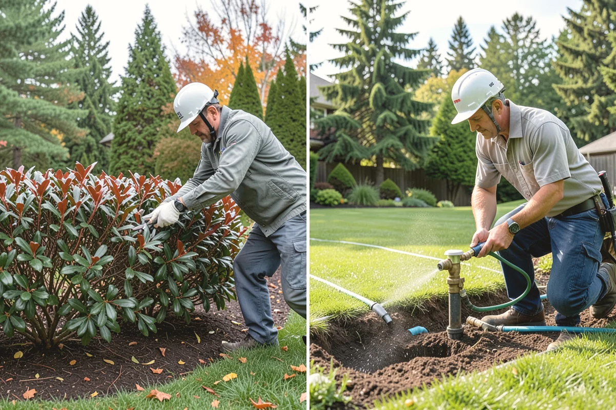 Rockery Wall Installation in Covington, King County, WA - Excavate and bench the slope to grade
