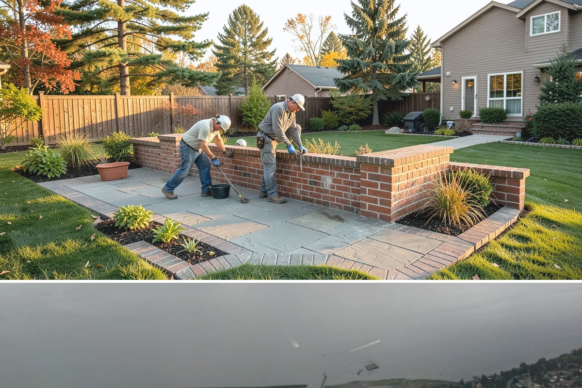 Rockery Wall Installation in Des Moines, King County, WA - Best installed in the drier spring-through-fall window when equipment can work the slope without disturbing saturated PNW soils.