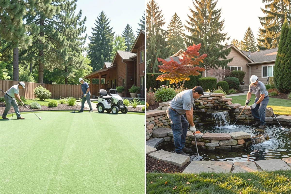 Rockery Wall Installation in Edgewood, Pierce County, WA - Excavate and bench the slope to grade