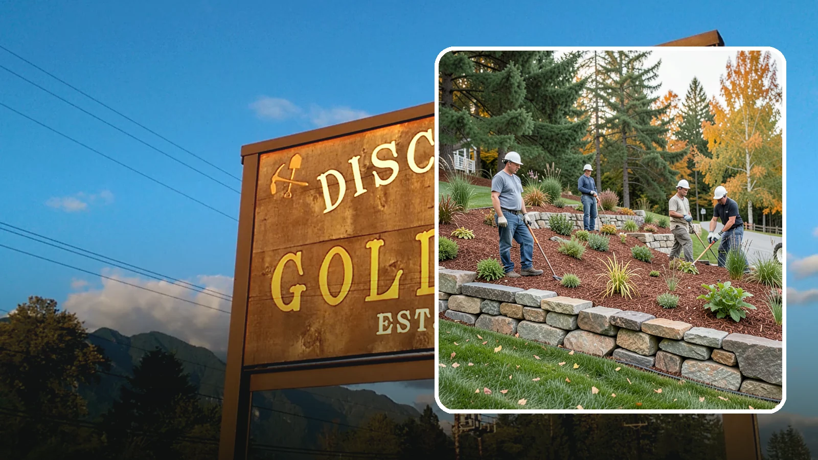 Rockery Wall Installation in Gold Bar, Snohomish County, WA - A regional PNW favorite of stacked quarry rock built as a free-draining rockery to stabilize and beautify Western Washington...