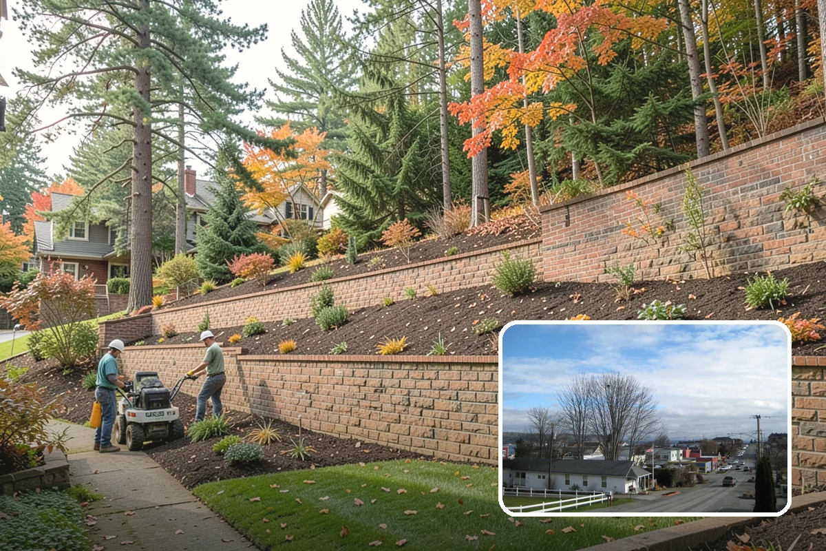 Rockery Wall Installation in Langley, Island County, WA - Time-tested regional solution for PNW slopes