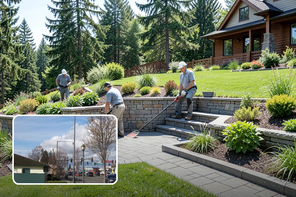 Rockery Wall Installation in Marysville, Snohomish County, WA - Time-tested regional solution for PNW slopes