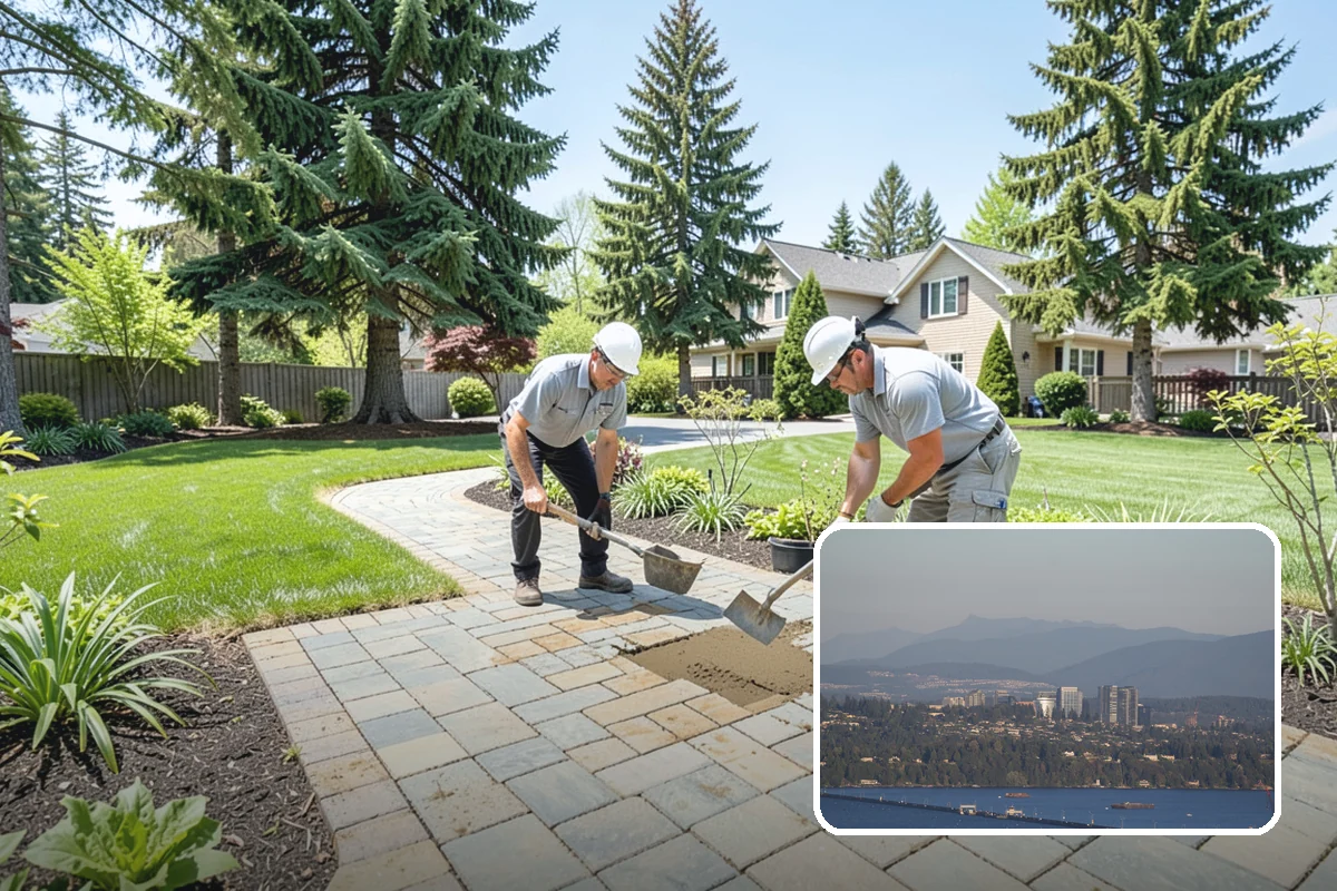 Rockery Wall Installation in Medina, King County, WA - Time-tested regional solution for PNW slopes