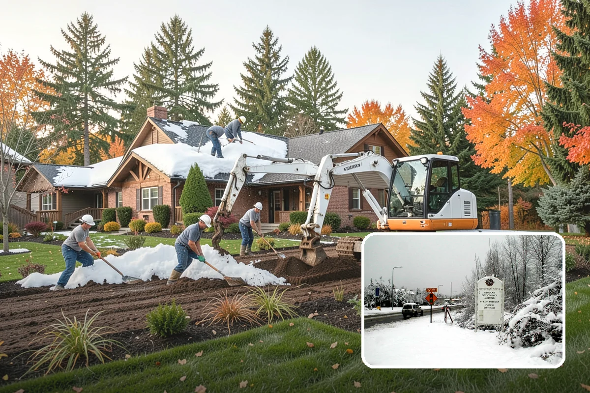 Rockery Wall Installation in Newcastle, King County, WA - Time-tested regional solution for PNW slopes