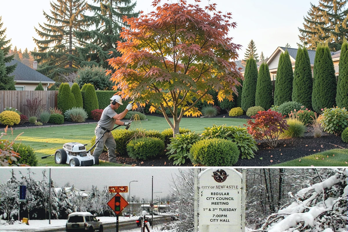 Rockery Wall Installation in Newcastle, King County, WA - Best installed in the drier spring-through-fall window when equipment can work the slope without disturbing saturated PNW soils.