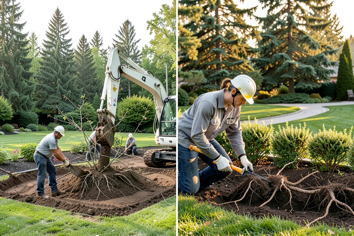 Rockery Wall Installation in Normandy Park, King County, WA - Excavate and bench the slope to grade