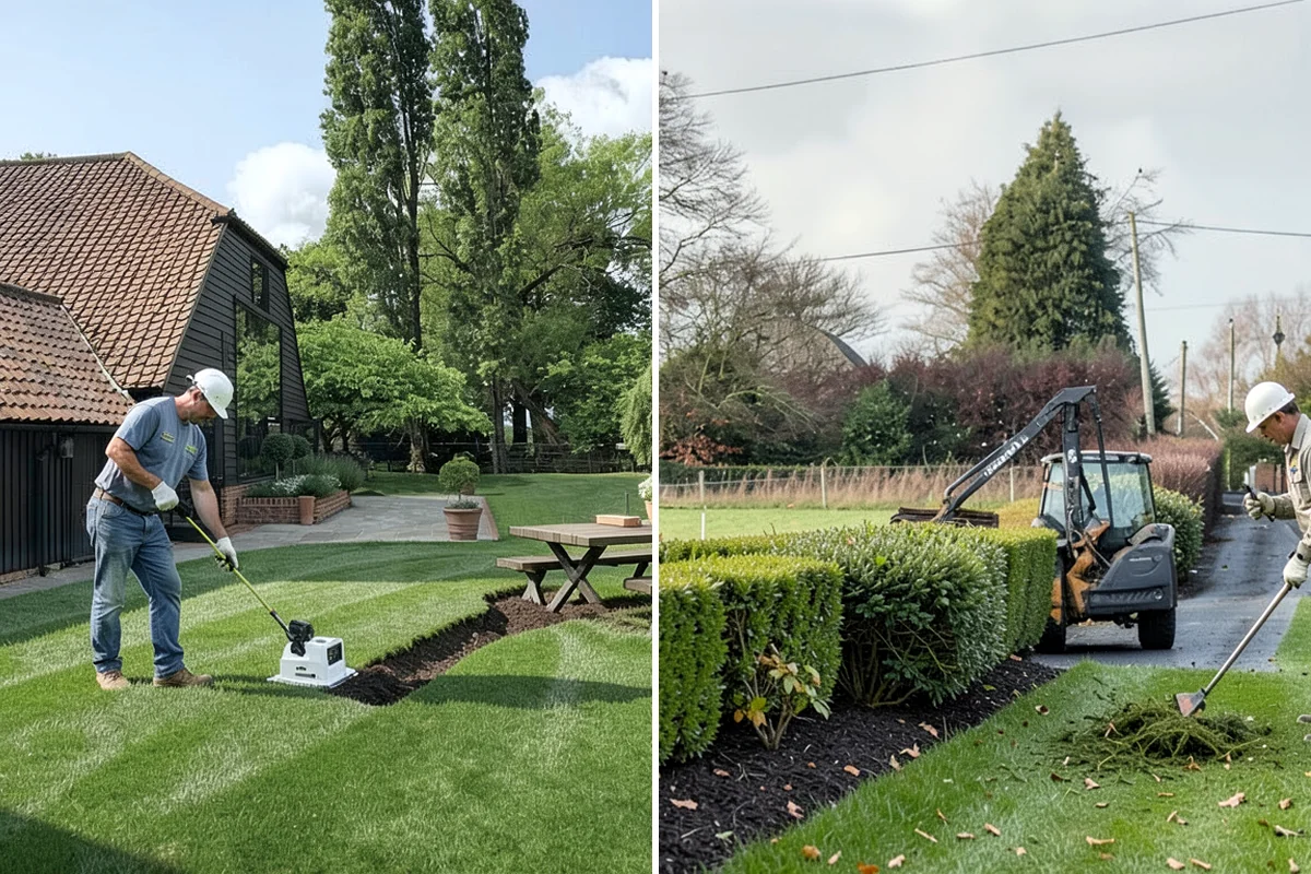 Rockery Wall Installation in Seattle, King County, WA - Excavate and bench the slope to grade