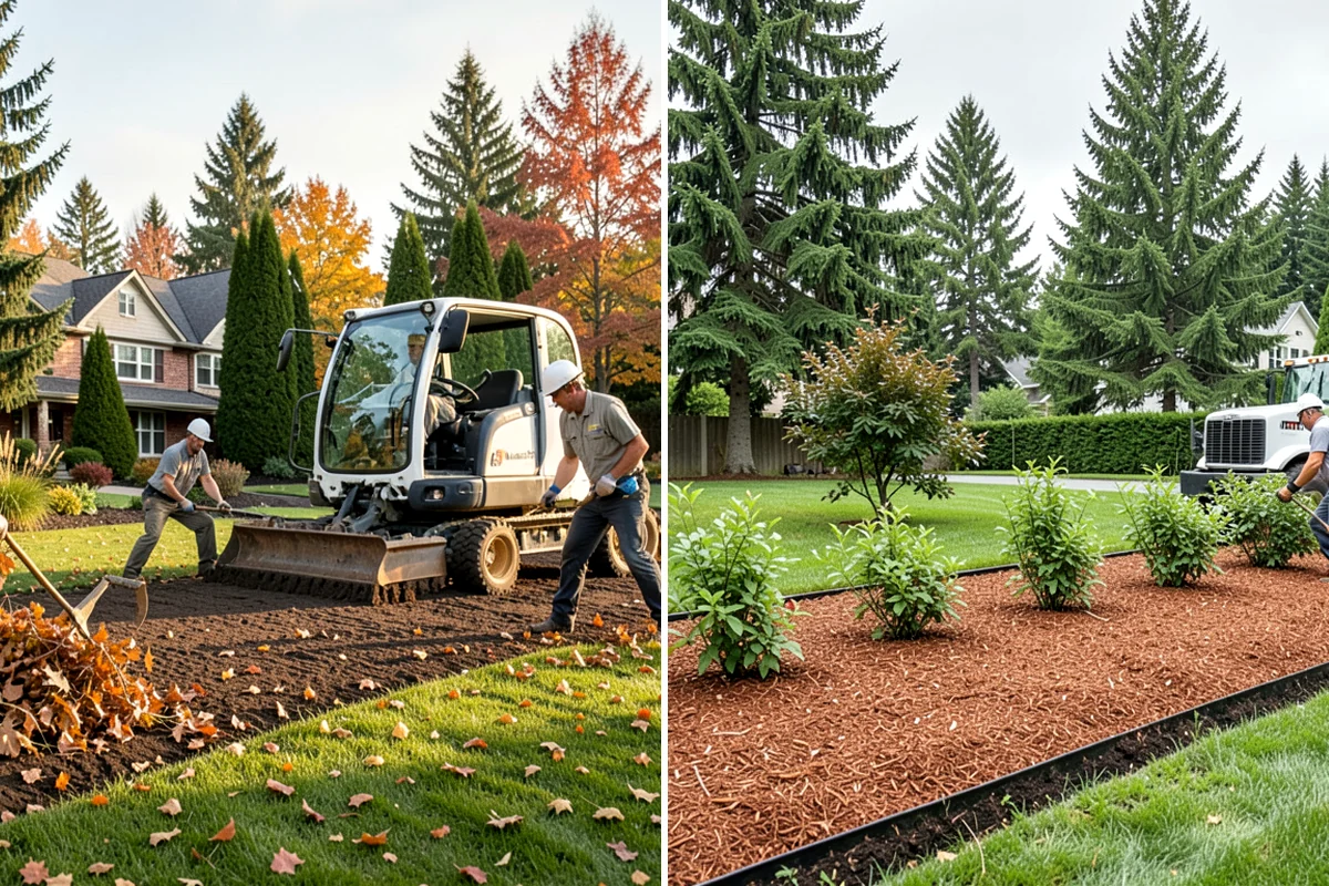 Rockery Wall Installation in Sedro-Woolley, Skagit County, WA - Excavate and bench the slope to grade