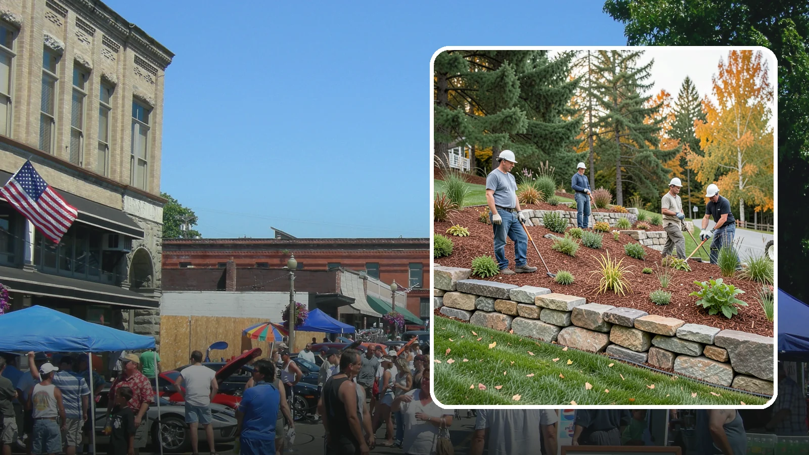 Rockery Wall Installation in Snohomish, Snohomish County, WA - A regional PNW favorite of stacked quarry rock built as a free-draining rockery to stabilize and beautify Western Washington...