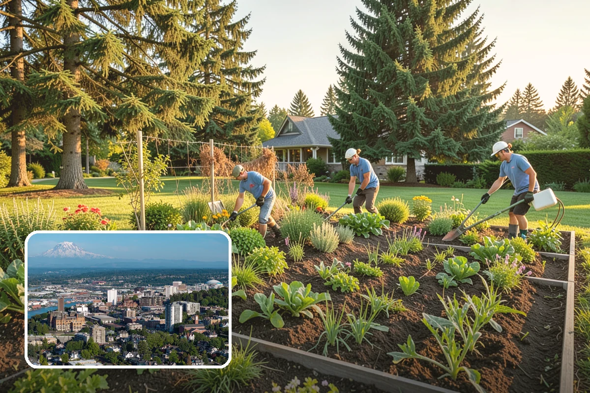 Rockery Wall Installation in Tacoma, Pierce County, WA - Time-tested regional solution for PNW slopes