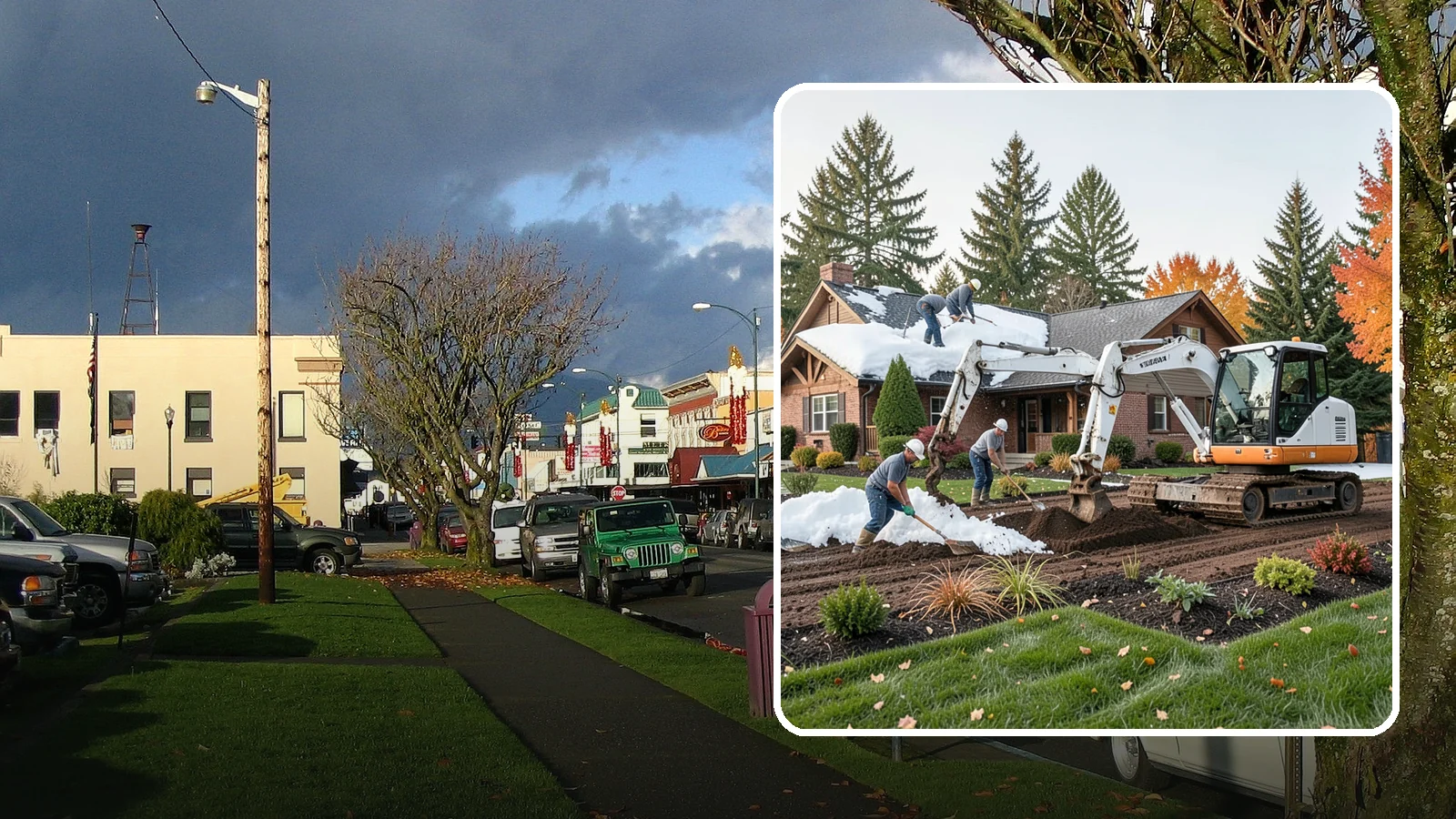 Roof Snow Removal in Arlington, Snohomish County, WA - We safely remove heavy, wet snow loads from roofs to protect Puget Sound structures from stress, leaks, and collapse.