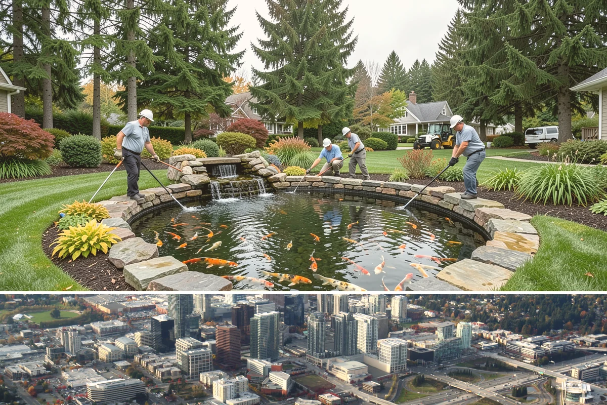 Roof Snow Removal in Bellevue, King County, WA - Schedule promptly during any extended lowland cold spell, since wet Puget Sound snow accumulates weight fast and rarely melts off...