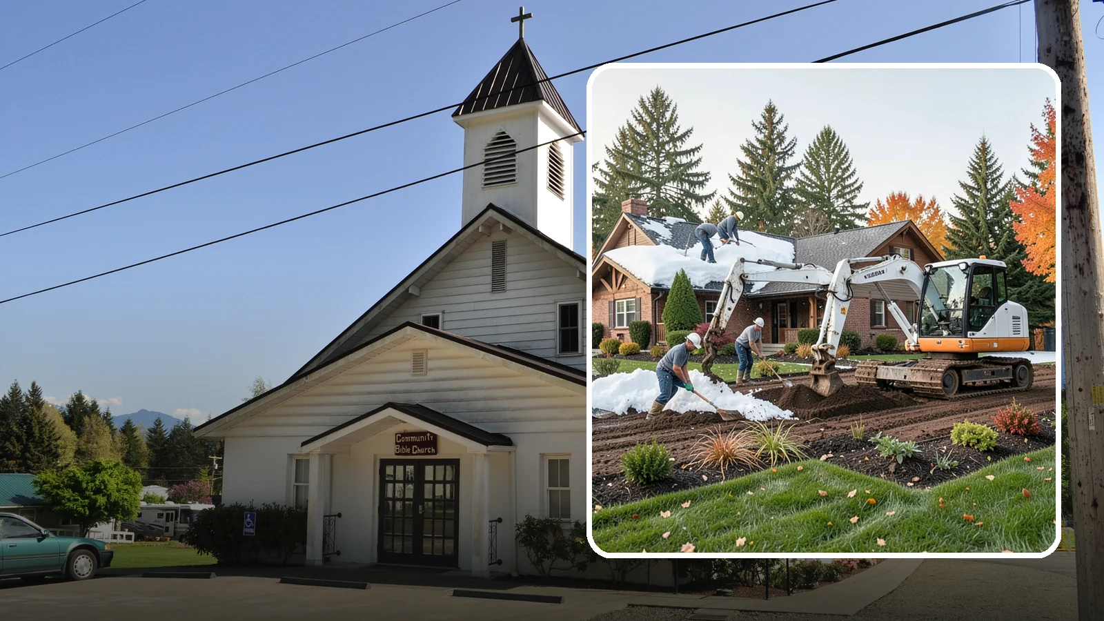 Roof Snow Removal in Concrete, Skagit County, WA - We safely remove heavy, wet snow loads from roofs to protect Puget Sound structures from stress, leaks, and collapse.
