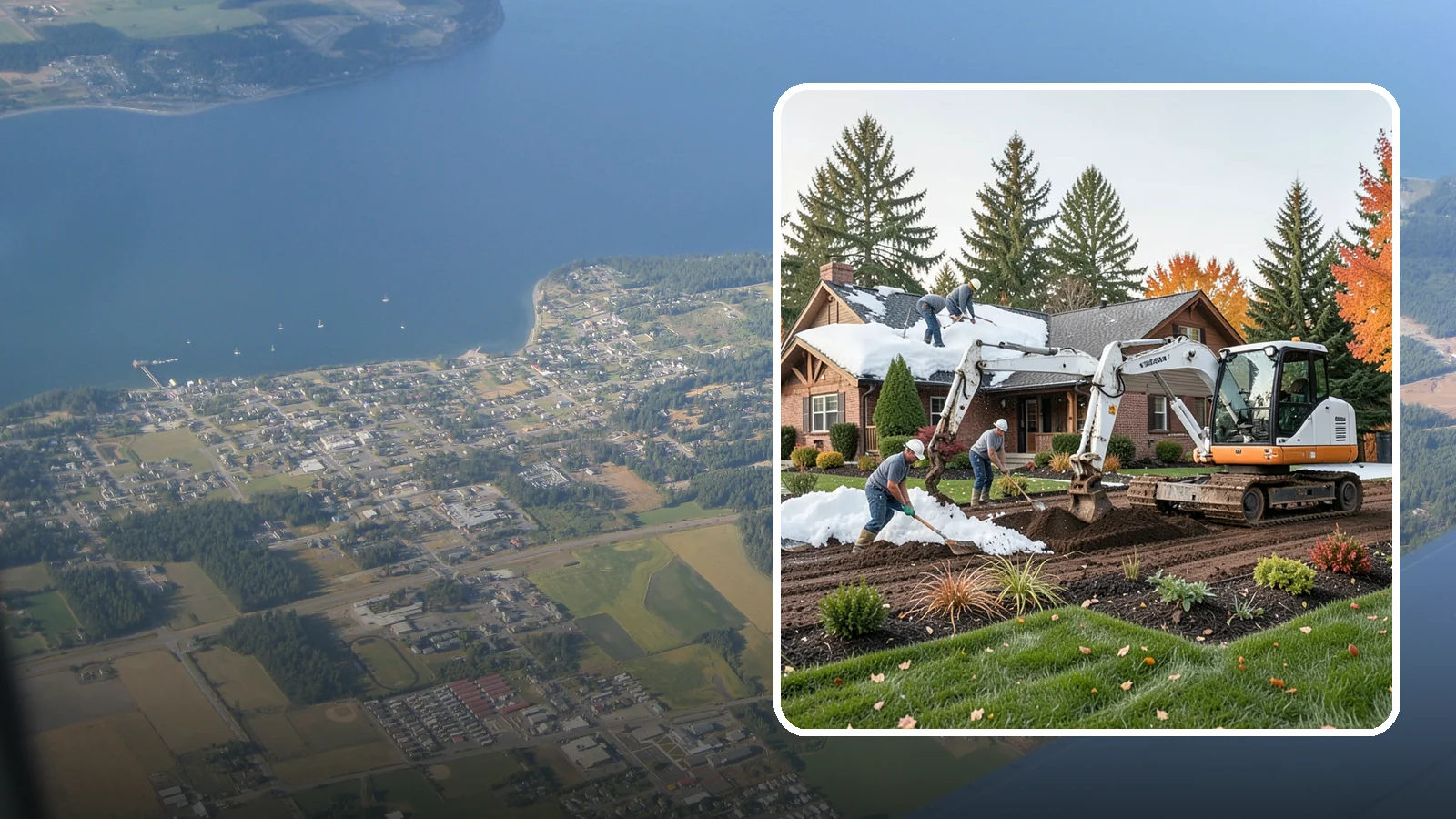 Roof Snow Removal in Coupeville, Island County, WA - We safely remove heavy, wet snow loads from roofs to protect Puget Sound structures from stress, leaks, and collapse.