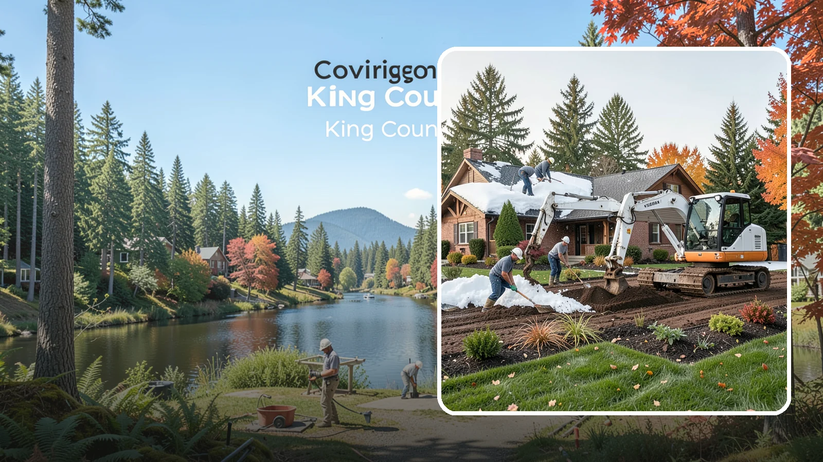 Roof Snow Removal in Covington, King County, WA - We safely remove heavy, wet snow loads from roofs to protect Puget Sound structures from stress, leaks, and collapse.