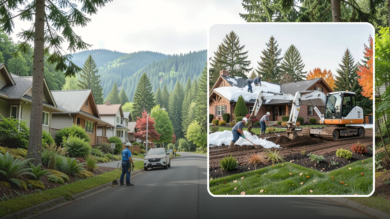 Roof Snow Removal in Darrington, Snohomish County, WA - We safely remove heavy, wet snow loads from roofs to protect Puget Sound structures from stress, leaks, and collapse.