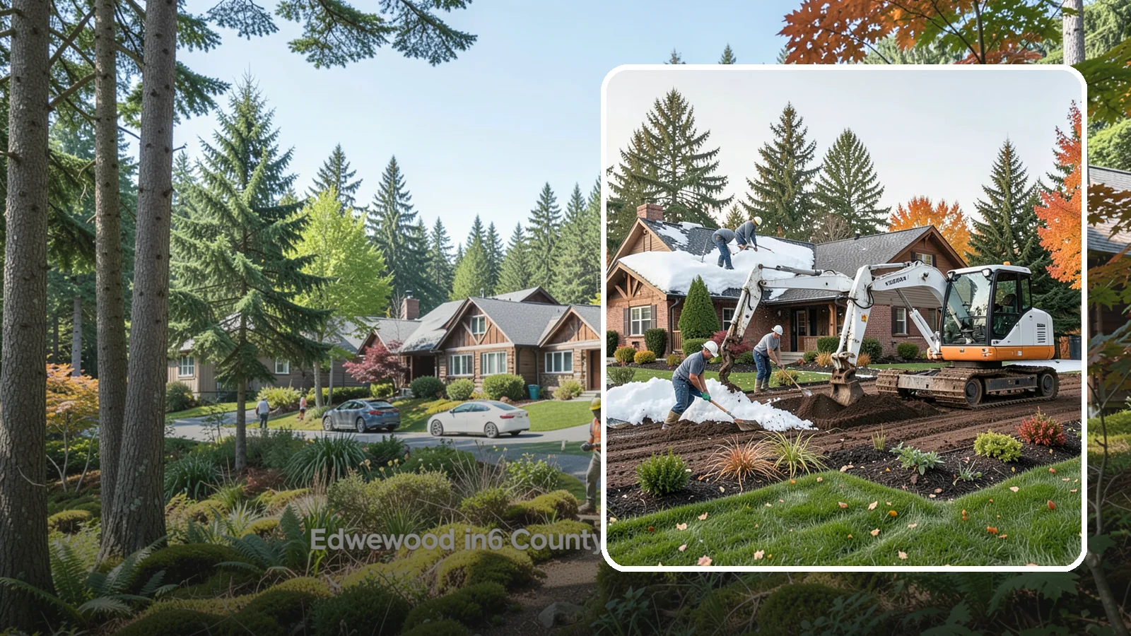 Roof Snow Removal in Edgewood, Pierce County, WA - We safely remove heavy, wet snow loads from roofs to protect Puget Sound structures from stress, leaks, and collapse.