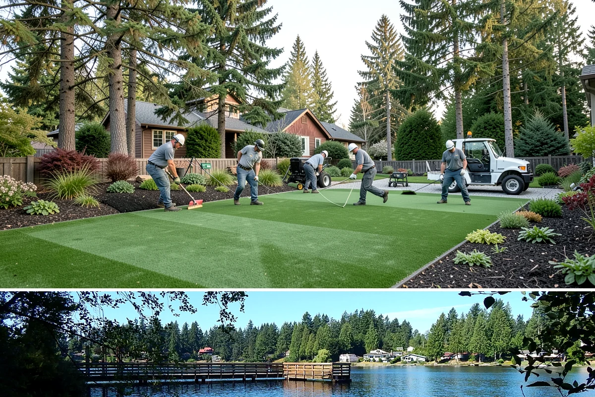 Roof Snow Removal in Federal Way, King County, WA - Schedule promptly during any extended lowland cold spell, since wet Puget Sound snow accumulates weight fast and rarely melts off...