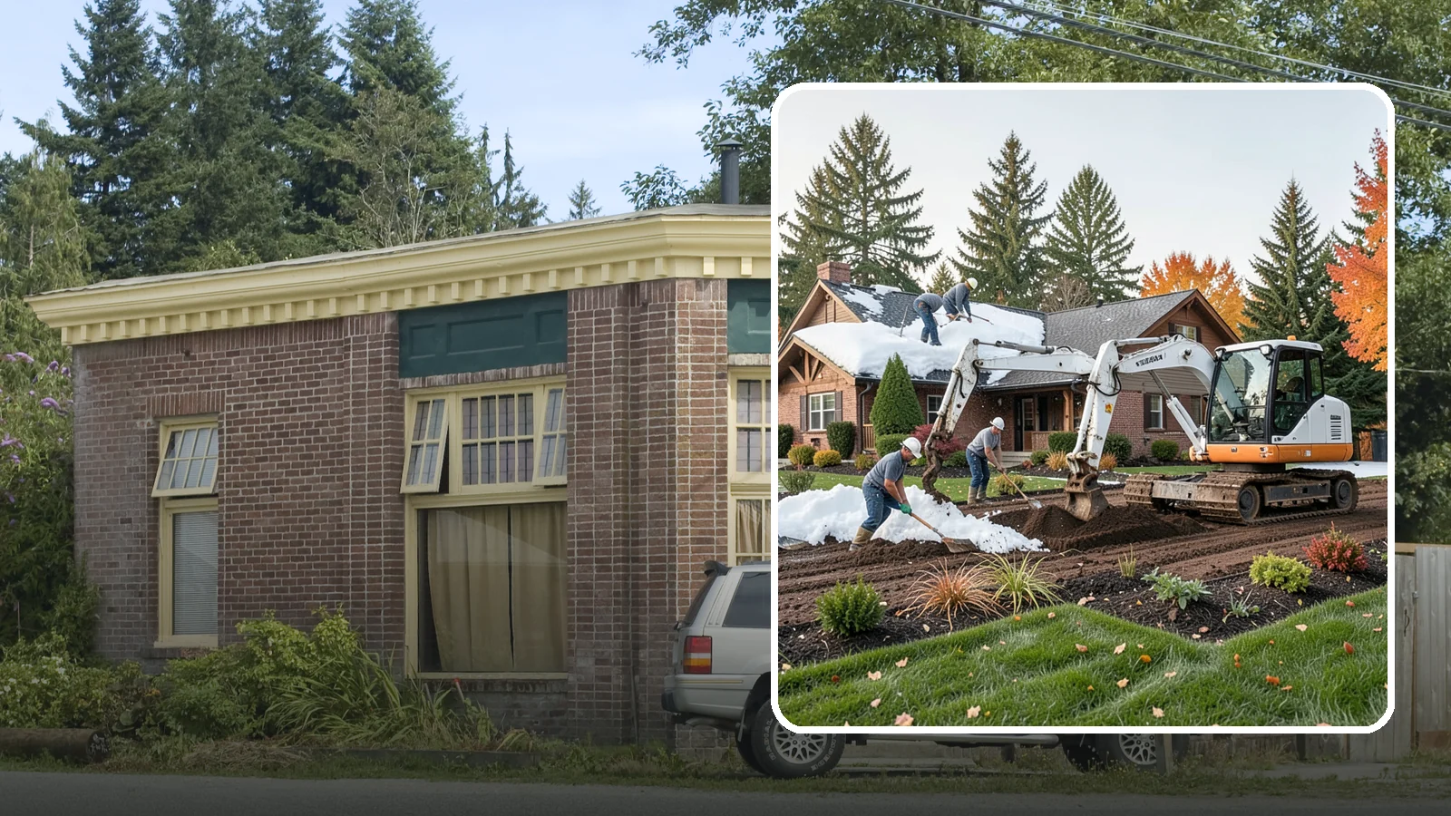 Roof Snow Removal in Hamilton, Skagit County, WA - We safely remove heavy, wet snow loads from roofs to protect Puget Sound structures from stress, leaks, and collapse.