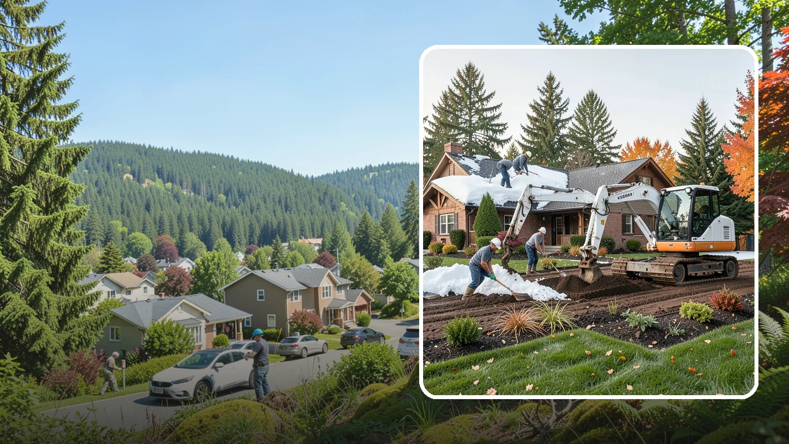 Roof Snow Removal in Index, Snohomish County, WA - We safely remove heavy, wet snow loads from roofs to protect Puget Sound structures from stress, leaks, and collapse.