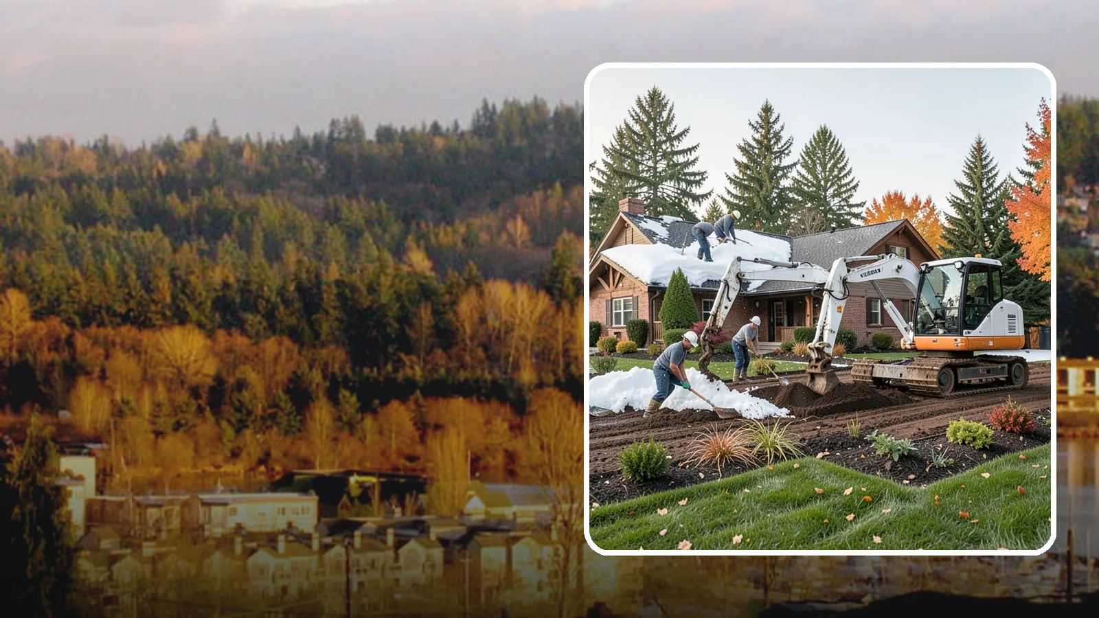 Roof Snow Removal in Kenmore, King County, WA - We safely remove heavy, wet snow loads from roofs to protect Puget Sound structures from stress, leaks, and collapse.