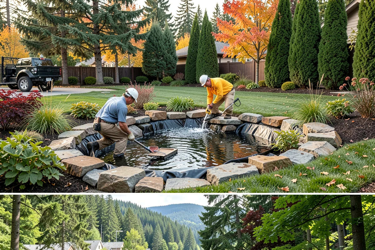 Roof Snow Removal in Lake Forest Park, King County, WA - Schedule promptly during any extended lowland cold spell, since wet Puget Sound snow accumulates weight fast and rarely melts off...