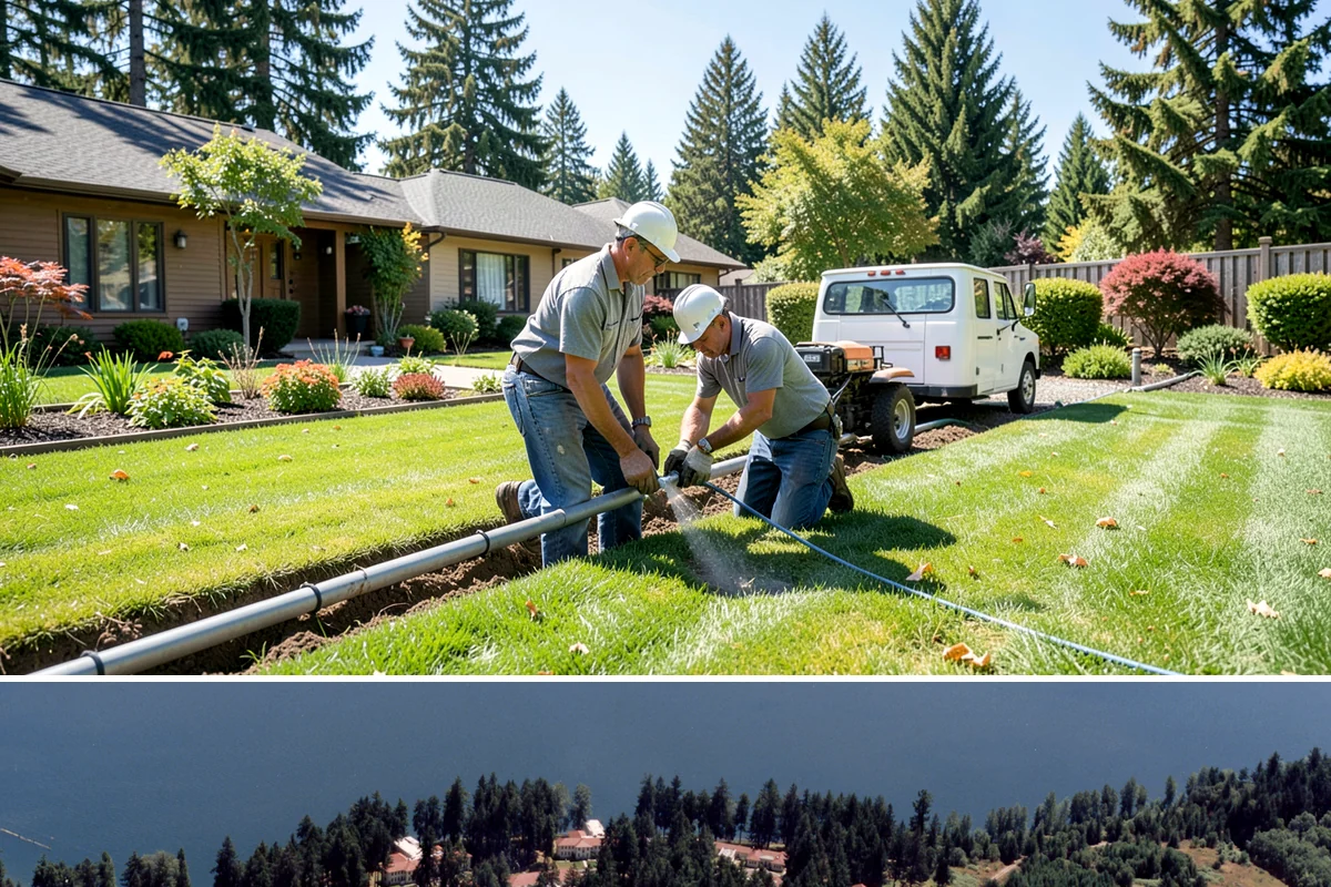 Roof Snow Removal in Lakewood, Pierce County, WA - Schedule promptly during any extended lowland cold spell, since wet Puget Sound snow accumulates weight fast and rarely melts off...